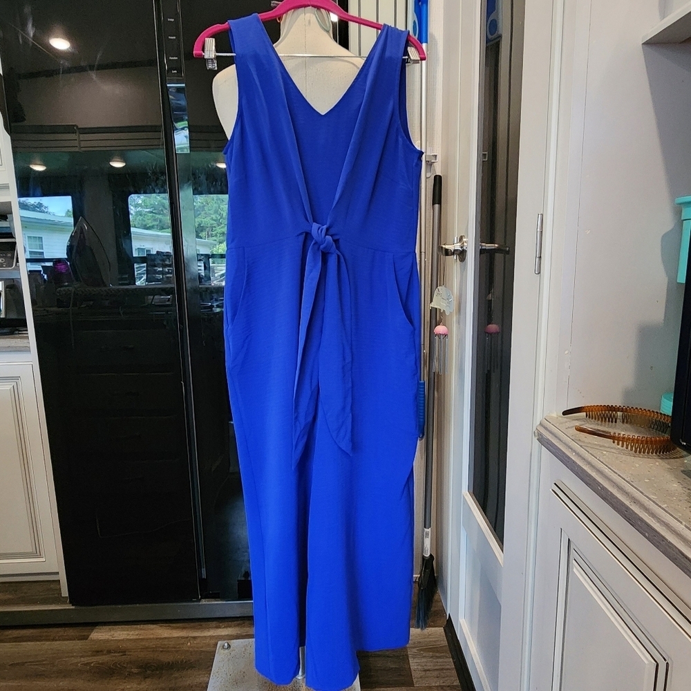 State Blue ROMPER with Elegant Design - Picture 2 of 8